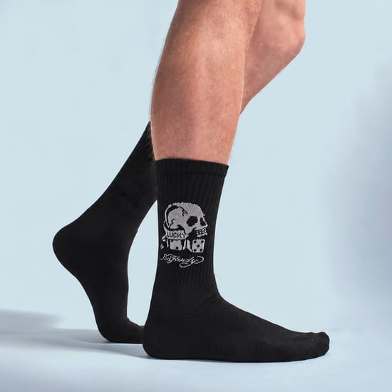 5 Paar Herren Schwarze Crew-Socken Leichtgewicht Atmungsaktive Sportsocken - Image 3