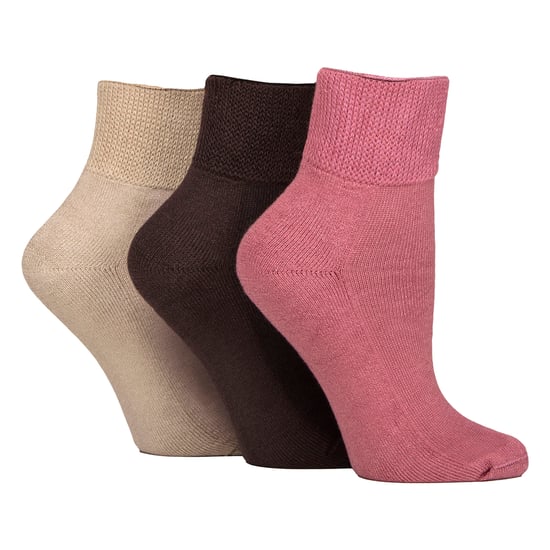 3er-Pack Unisex Bambus Diabetiker Knöchelsocken Weich Atmungsaktiv Sanfte Passform Für Jeden Tag - Image 1