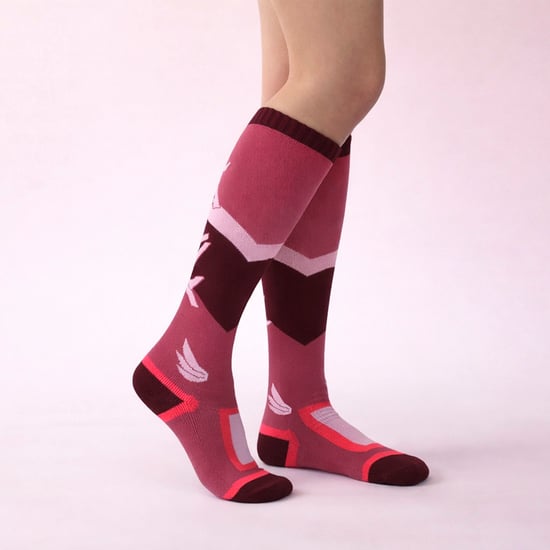 1 Pack Mädchen Skisocken Gepolstert Thermisch Feuchtigkeitsableitend Wintersport Socken - Image 5
