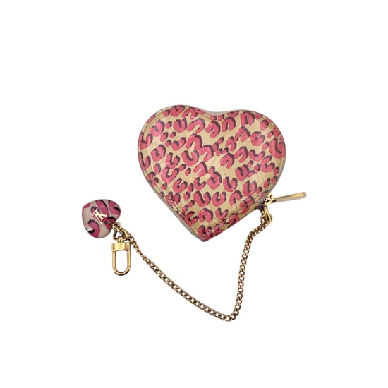 Louis Vuitton Geldbörse aus Lackleder, Stephen Sprouse Leopard Coeur - Beige - Image 3