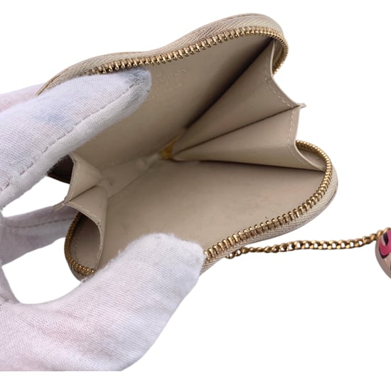 Louis Vuitton Geldbörse aus Lackleder, Stephen Sprouse Leopard Coeur - Beige - Image 6