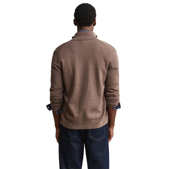 Gant Casual Cotton Zip Strickjacke - Image 5