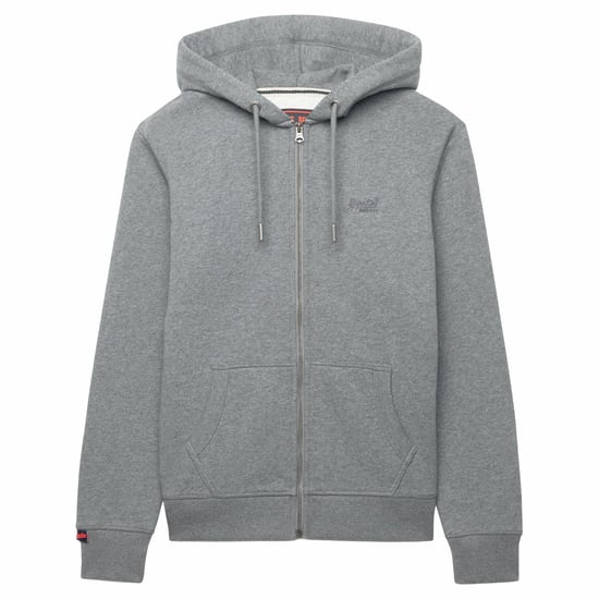 Superdry Essential Logo Zip Hoodie Sweatjacke - Image 1