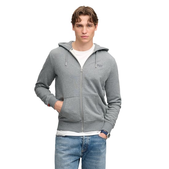 Superdry Essential Logo Zip Hoodie Sweatjacke - Image 2