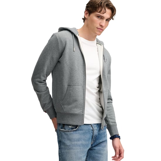 Superdry Essential Logo Zip Hoodie Sweatjacke - Image 3