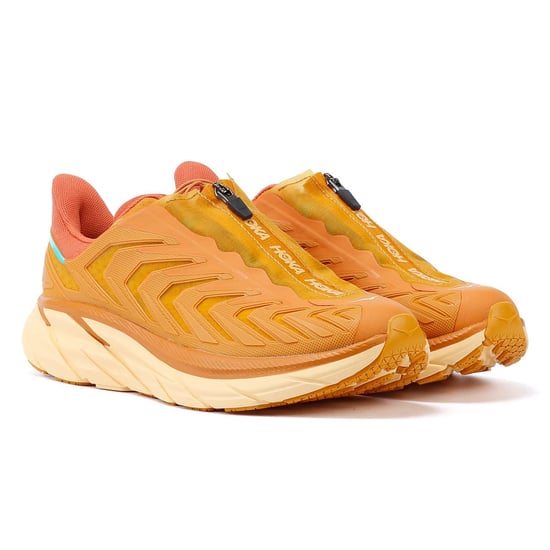 Hoka Project Clifton Sneaker in Wüstensonne/gebranntem Ocker - Image 1