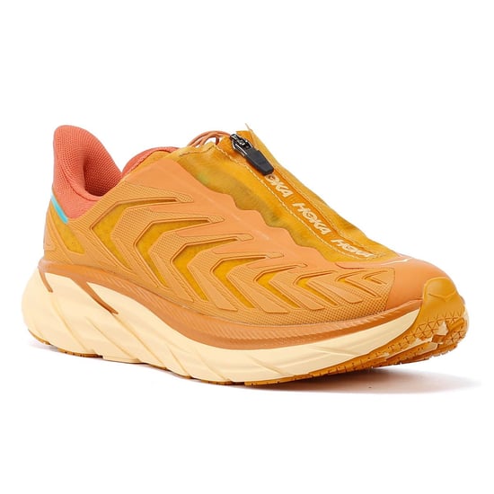 Hoka Project Clifton Sneaker in Wüstensonne/gebranntem Ocker - Image 2