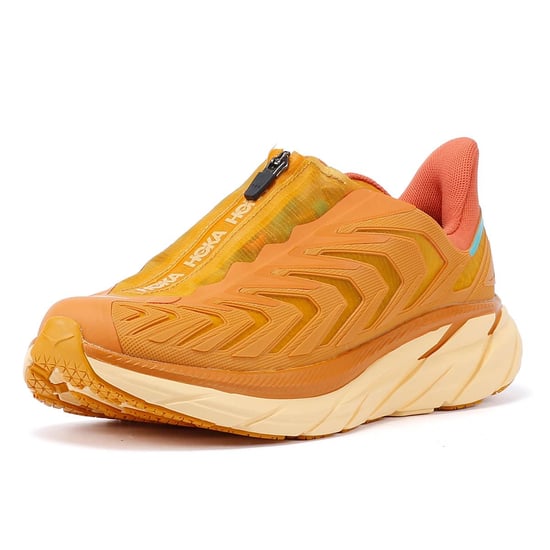 Hoka Project Clifton Sneaker in Wüstensonne/gebranntem Ocker - Image 3