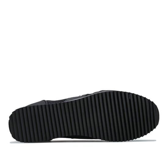 Herren Emporio Armani EA7 B&M Mesh Run Turnschuhe in Schwarz - Image 5