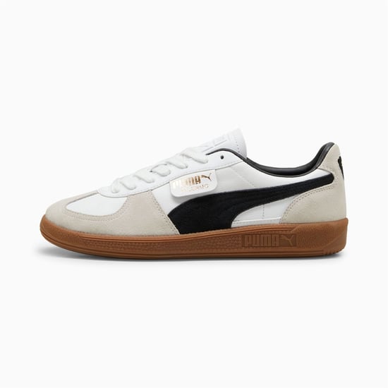 Puma Palermo Leder-Sneaker, Weiß/Schwarz - Image 3