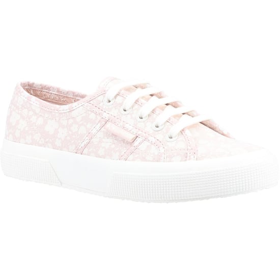 Superga 2750 Print 100% Baumwolle Damen Rosa/Weiß Turnschuhe - Image 1