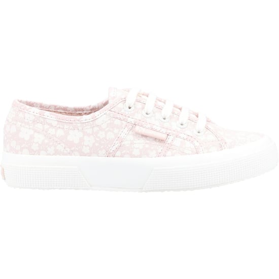 Superga 2750 Print 100% Baumwolle Damen Rosa/Weiß Turnschuhe - Image 4