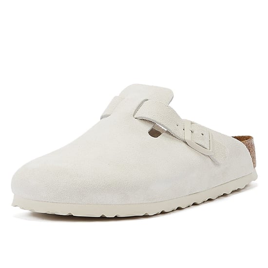 Birkenstock Boston Antique Wildleder Unisex Sandalen - Image 1