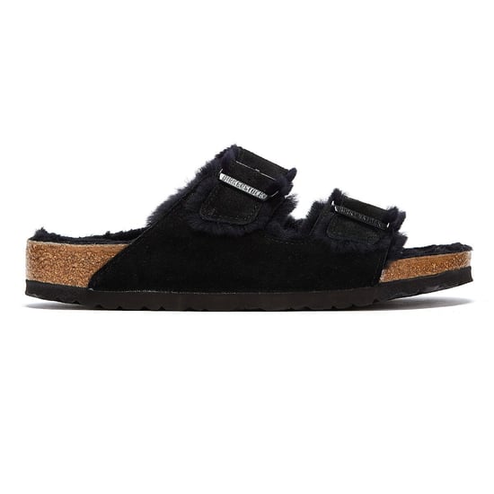 Birkenstock Arizona Pelz Schwarz Sandalen - Image 5