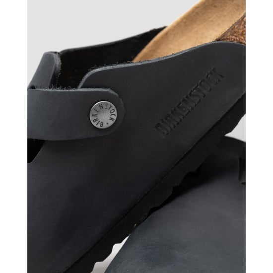 Birkenstock Boston Ledersandalen für Herren in Schwarz - Image 2