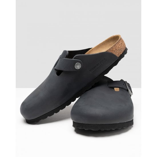 Birkenstock Boston Ledersandalen für Herren in Schwarz - Image 3
