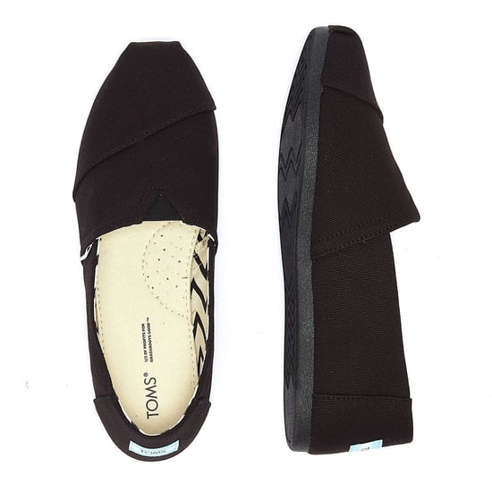 Espadrilles Alpargata toile coton recyclé Toms Pour Femme en Noir - Image 6