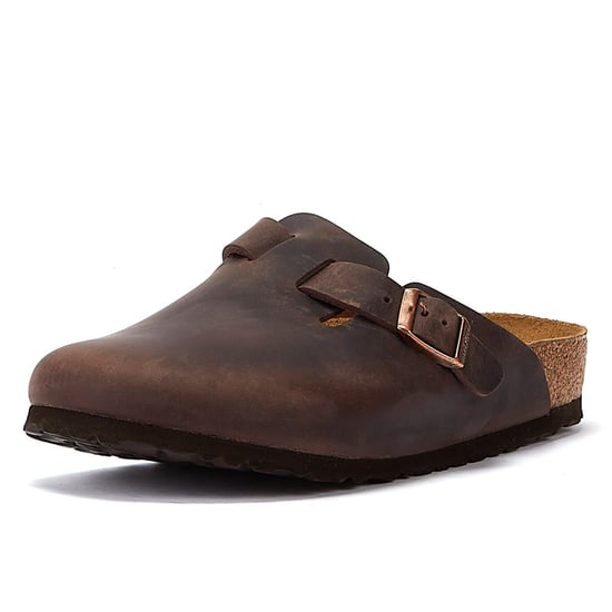 Birkenstock Boston Geöltes Nubukleder Unisex Clogs - Image 3
