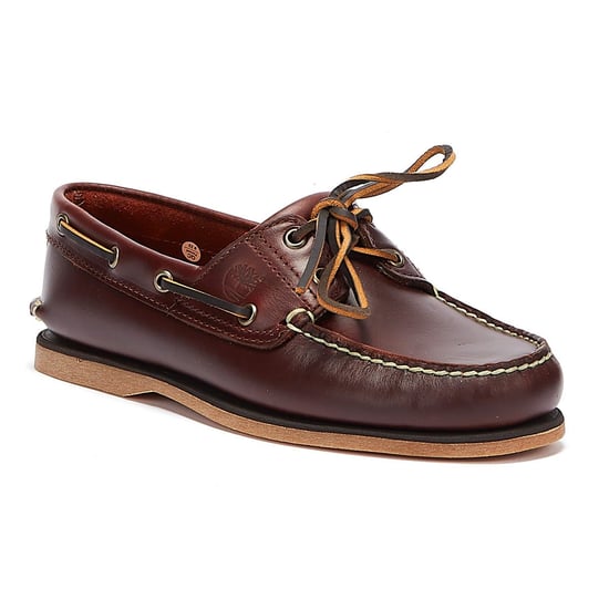 Kaufen Sie Timberland Classic Boat Rootbeer Herren Braune Schnürschuhe - Image 2