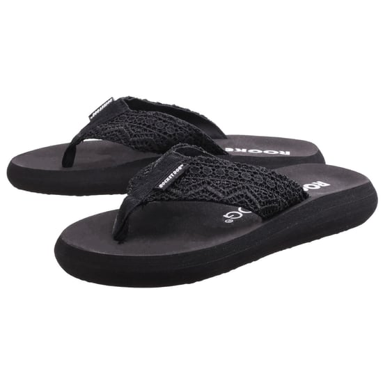 Rocket Dog Spotlight Lima Stoff Damenschwarz Sandalen - Image 2