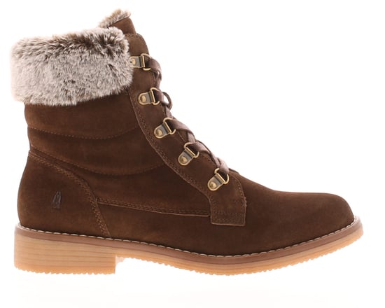 Hush Puppies Florence Leder Damen Schokoladenstiefel - Image 2