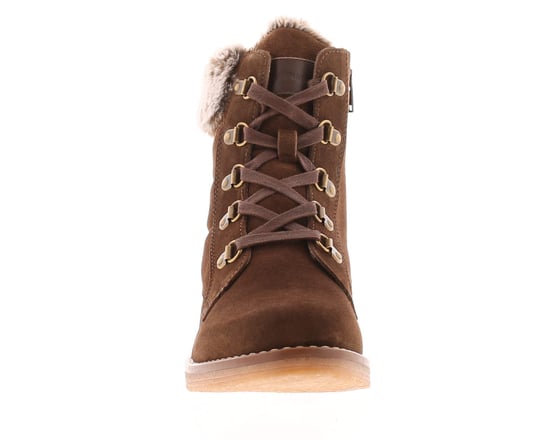 Hush Puppies Florence Leder Damen Schokoladenstiefel - Image 3