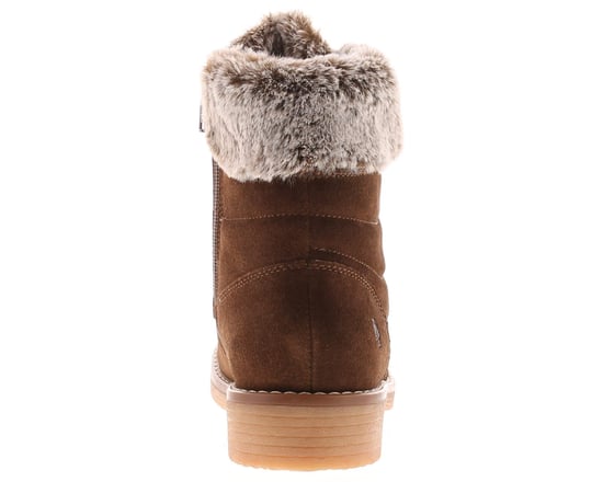 Hush Puppies Florence Leder Damen Schokoladenstiefel - Image 4