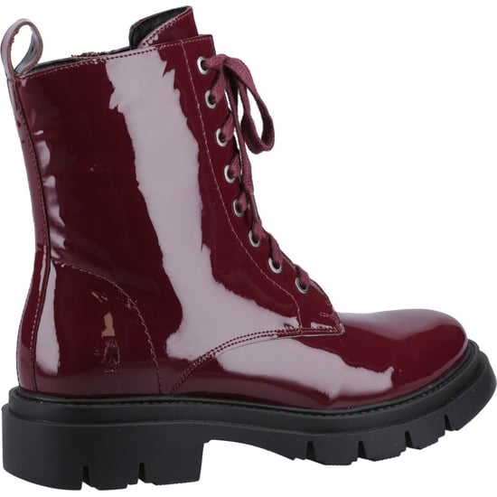 Hush Puppies Rhea Leder Damen Bordeaux Stiefel - Image 2