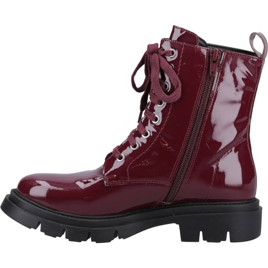 Hush Puppies Rhea Leder Damen Bordeaux Stiefel - Image 4