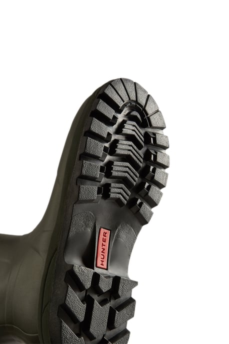 Hunter Balmoral Adjustable Classic Gummistiefel In Dunkeloliv - Image 3