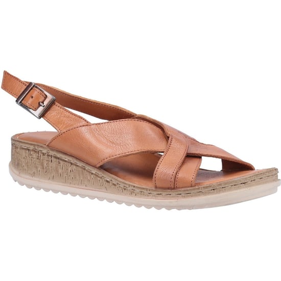 Hush Puppies Womens Elena Kreuz über Keilsandalen - Image 1