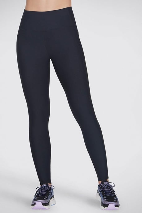 Goflex Rib Fl Hw Leggings Kühn Schwarz - Image 1