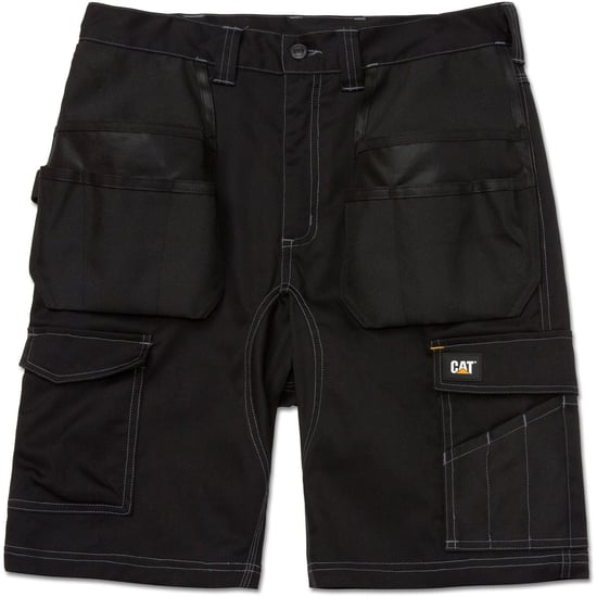 Caterpillar Essential Stretch Holster Polyester Herren Schwarz Arbeitsshorts - Image 4