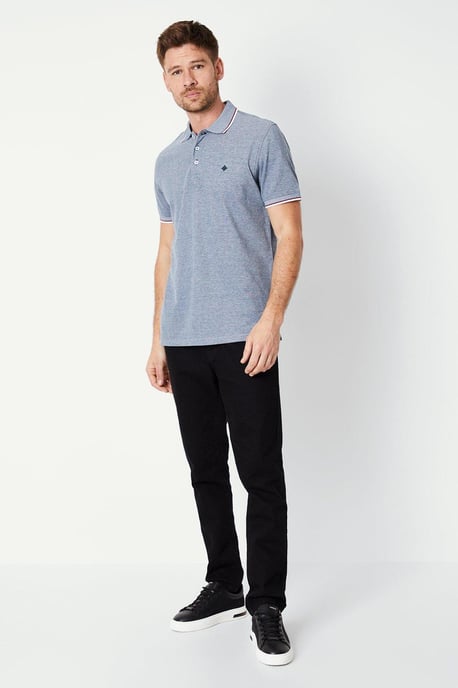 Birdseye Tipped Polo - Image 2
