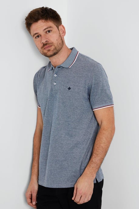 Birdseye Tipped Polo - Image 4