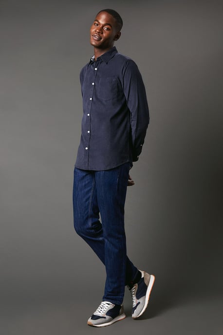 Corduroy Long Sleeve Shirt - Image 4