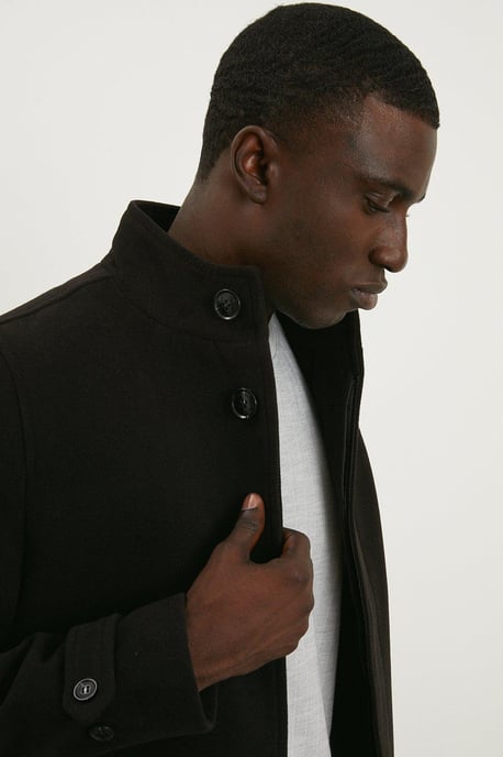 Signature Funnel Neck Coat - Image 2
