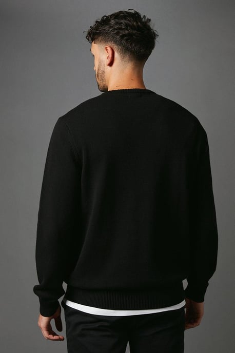 Premium Pure Cotton V-neck Jumper - Image 3
