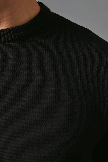 Premium Pure Cotton Crew Neck Jumper - Image 4