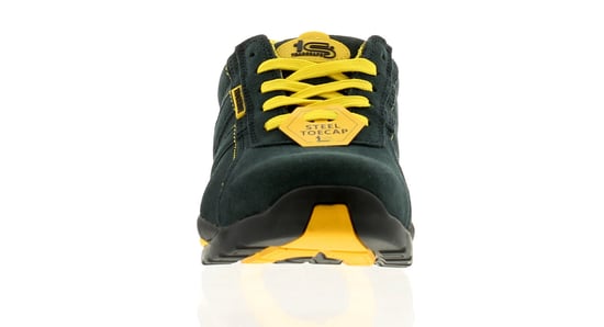 Men's Navy Tradesafe Suede Steel Toe Cap Safety Shoes - Image 3