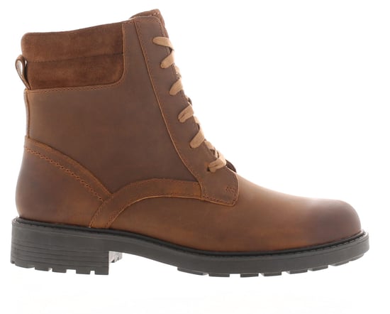 Clarks Damen Stiefeletten Discover Effortless Leder Reißverschluss braun - Image 2