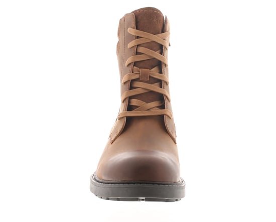 Clarks Damen Stiefeletten Discover Effortless Leder Reißverschluss braun - Image 3