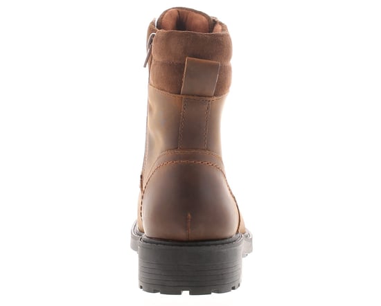 Clarks Damen Stiefeletten Discover Effortless Leder Reißverschluss braun - Image 4