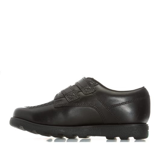 Boy's Kickers Infant Fragma Lo Strap Lederschuhe in Schwarz - Image 5