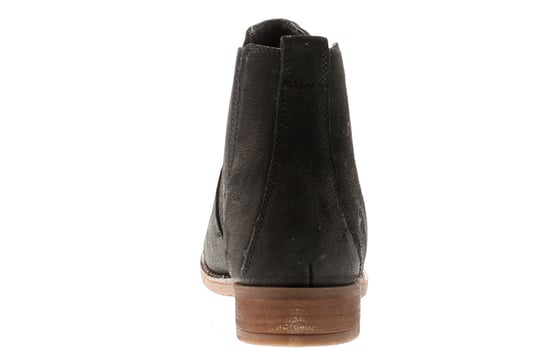 Hush Puppies Edith Damen Lederstiefelette Schwarz - Image 3