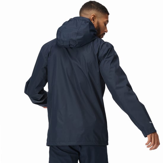 Veste Matt imperméable Regatta Pour Homme en Bleu Marine - Image 2