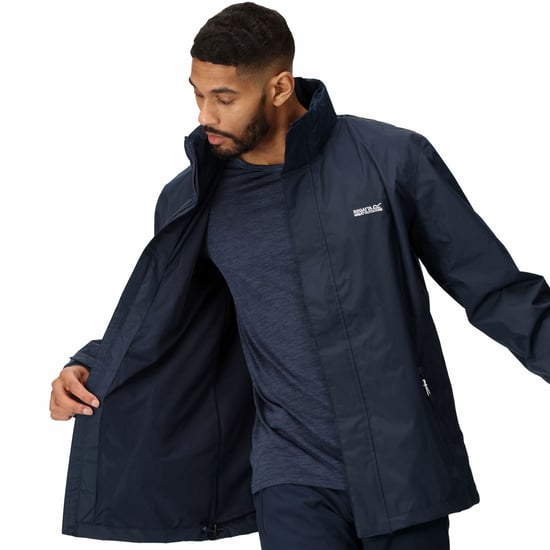 Veste Matt imperméable Regatta Pour Homme en Bleu Marine - Image 4