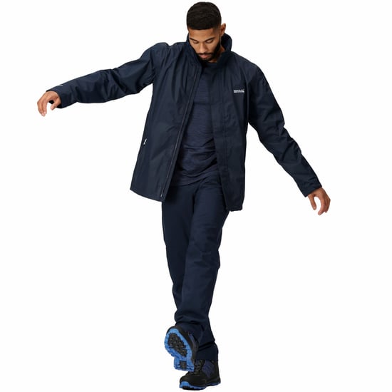 Veste Matt imperméable Regatta Pour Homme en Bleu Marine - Image 6