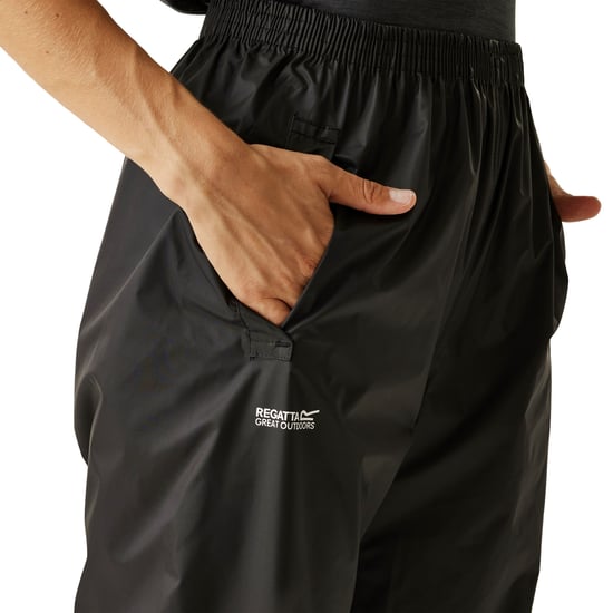 Regatta Womens/Ladies Pack It Lightweight Waterproof Overtrousers - Image 3