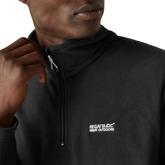 Regatta Mens Thompson Half Zip Lightweight Walking Fleece Jacket - Image 4